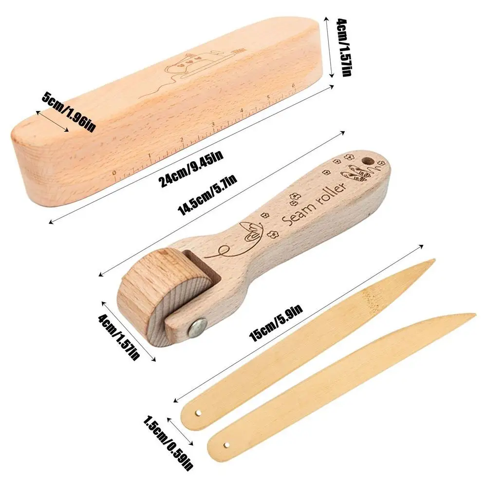 Clapper Sewing Wooden Block Ironing Quilting Tool Pressing Quilter