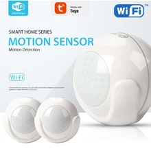 

Smart WiFi PIR Motion Sensor Human Body Sensor For Tuya Smart Life With IFTTT Detector Home Alarm System Smart PIR Motion Sensor