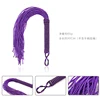 50cm Nylon Binding Handle Nylon Tassels Horse Whip Riding Crop Flogger Paddle Slapper Horse Training Dressage Whips 6