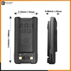 Baofeng UV-9R Li-ion Battery 2800/4800mAh UV9R Pro V2 Enlarge Li-ion Battery UV-9R PLUS Type-C Charging BL-9 For GMRS-9R Radios 4