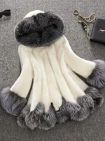 Hooded Loose Faux Fur Jacket Women Thick Autumn Winter Korean Maxi Coat Long Warm Luxury Fur Parkas Bontjas Furry Outerwear 2