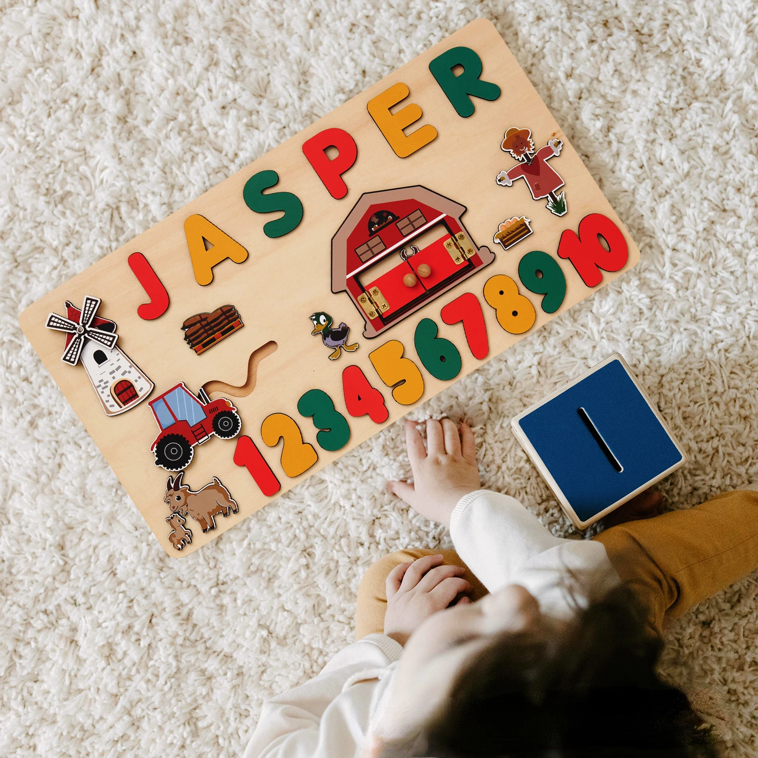 Personalized Frame Name Puzzle for Kids 5 | Personalized Frame Name Puzzle for Kids 8