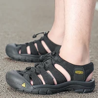 Fashion Men's Casual Mesh Outdoor Beach Sandals Light Breathable Shoe for Men Anti-slip Waterproof Sandal Man Comfortable Shoes - Image 4
