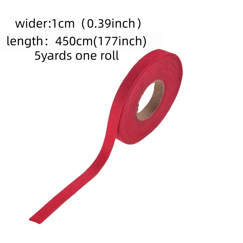 5 야드 양면 벨벳 리본 1cm 벨벳 천 나비 넥타이 장식 발렌타인 데이 선물 상자 포장 재료 DIY 리본