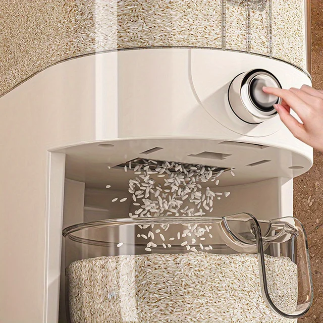 Automatic Rice Dispenser & Storage Container 4
