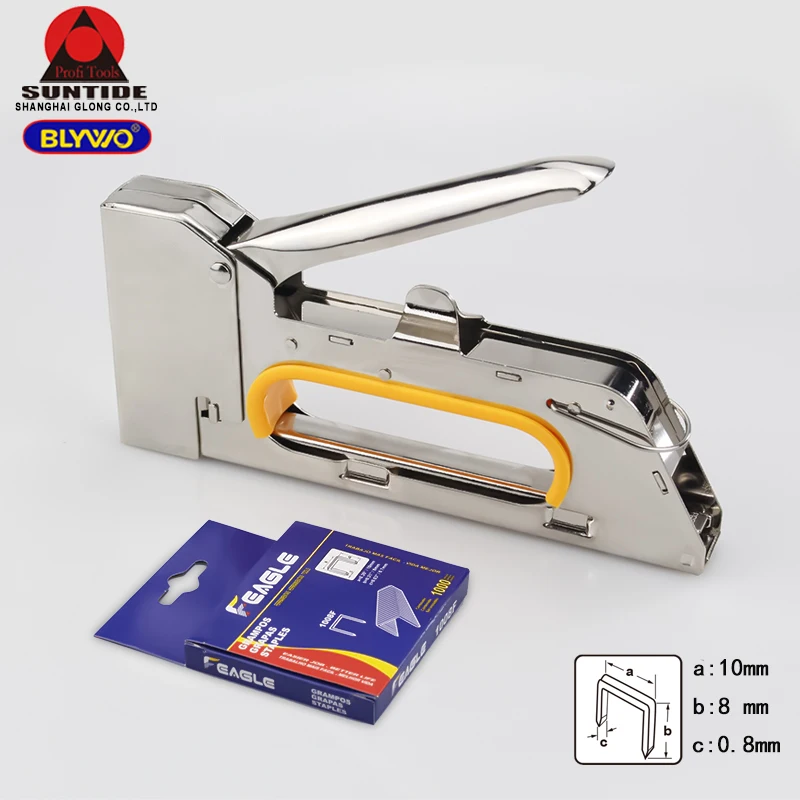 Степлер 13/4-6-8 1008F для деревянной мебели, U-образный гвоздь