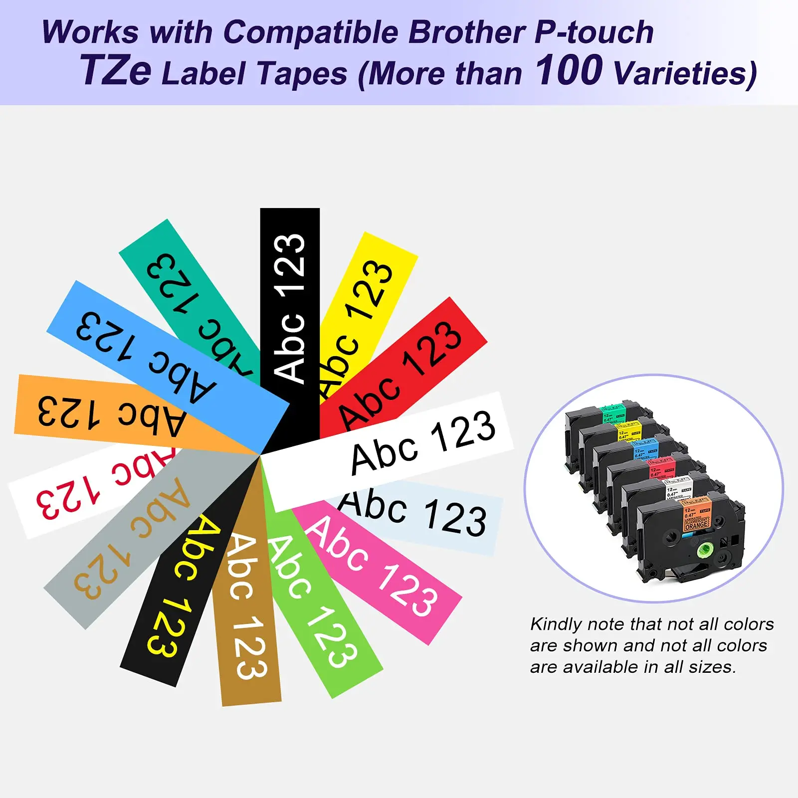 Nastro Per Etichette Aken Copatibile In Sostituzione Di Nastro - Foto 10
