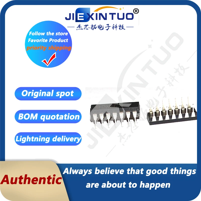 

HEF40106BP IC INVERT SCHMITT 6CH 1-IN 14DIP Inverter IC 6 Channel Schmitt Trigger 14-DIP