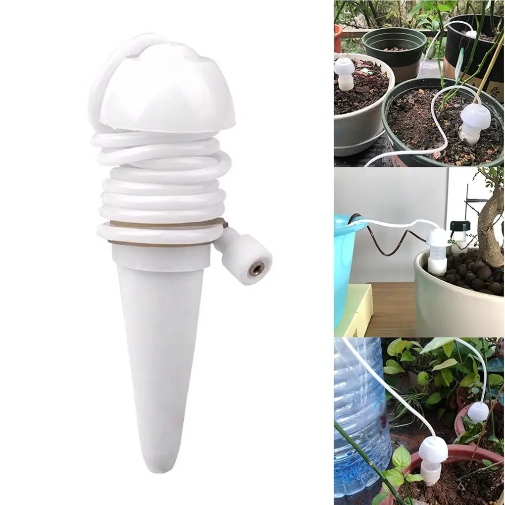 

6Pcs DIY Automatic Self-Watering Probes Gardening Drip Irrigation System Ceramic Spike for Greenhouse Vegetable