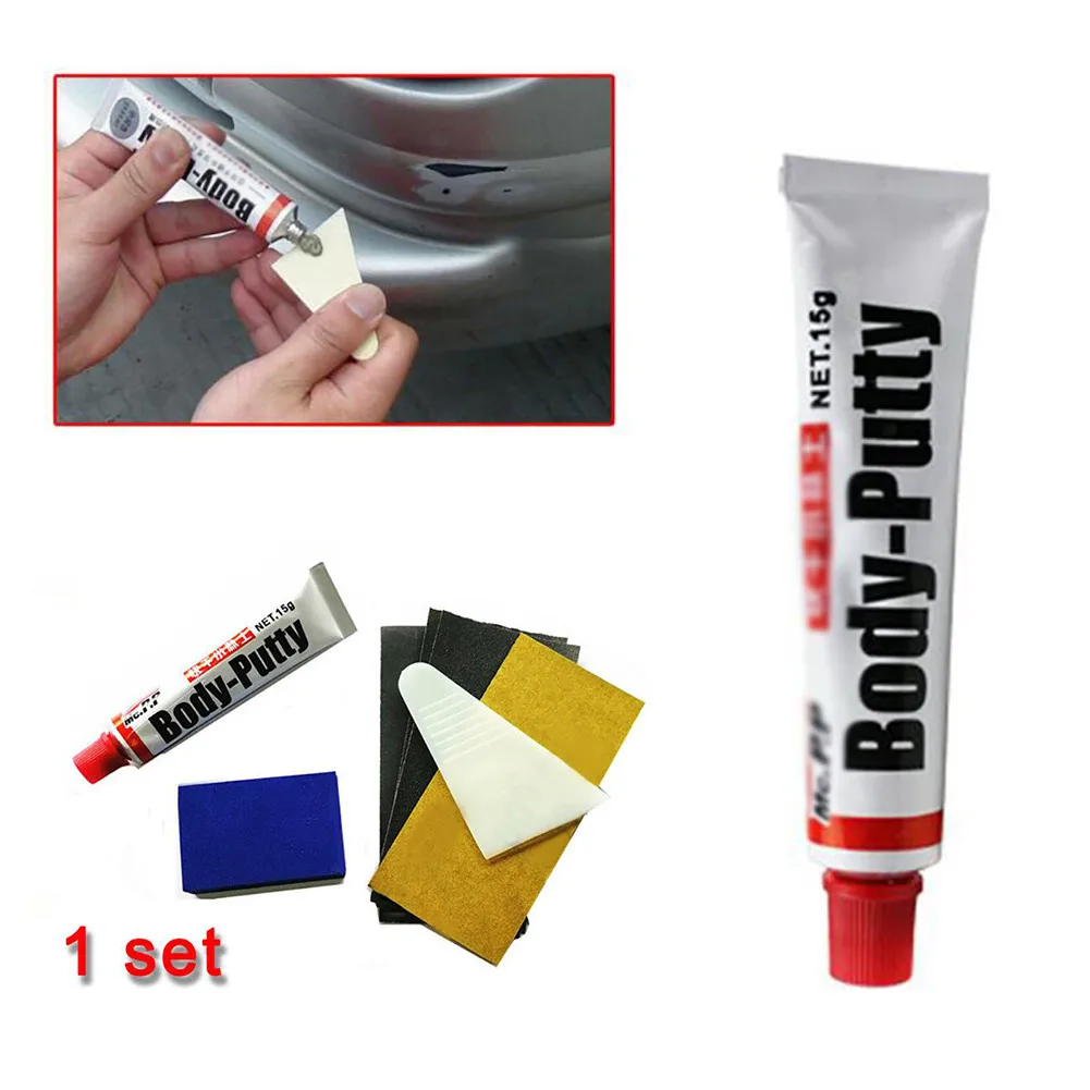 Car Body Putty Scratch Filler Quick Drying Auto Painting Pen Kit Auto Wash Maintenance Curing Agent