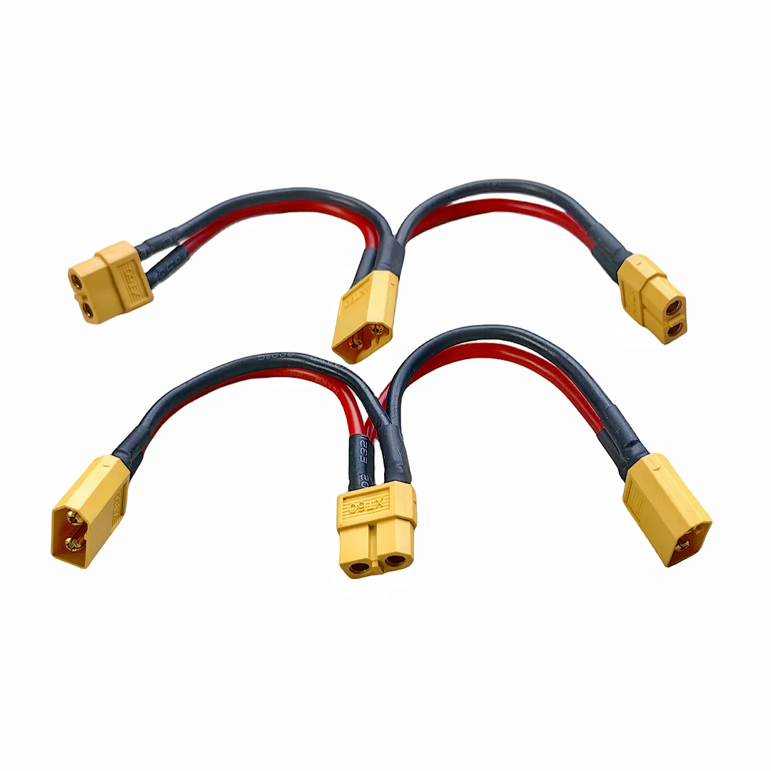 XT60 konektor s vyznačeným zapojením