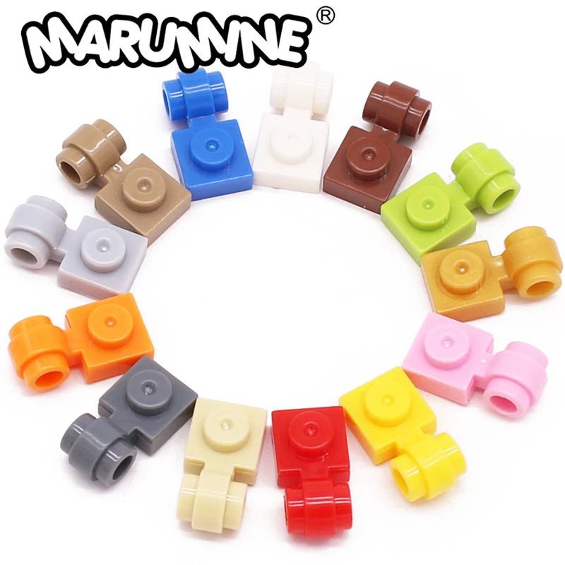 

MARUMINE 20 шт. 1x1 Боковая плата с переходным кольцом, детали, совместимые с 4081 пластинами для образовательных технологий, детские головоломки, игрушки