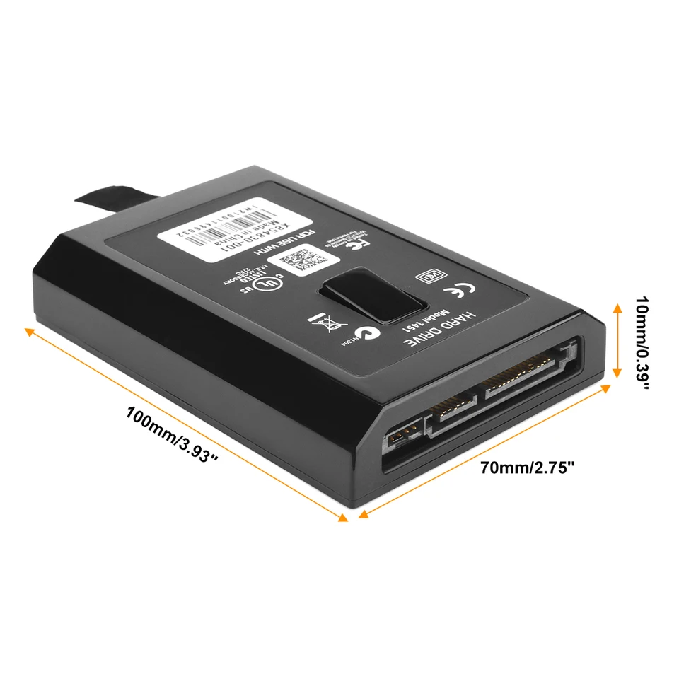 Disco duro interno Hdd Compatible con Xbox 360 Slim Host piezas de
