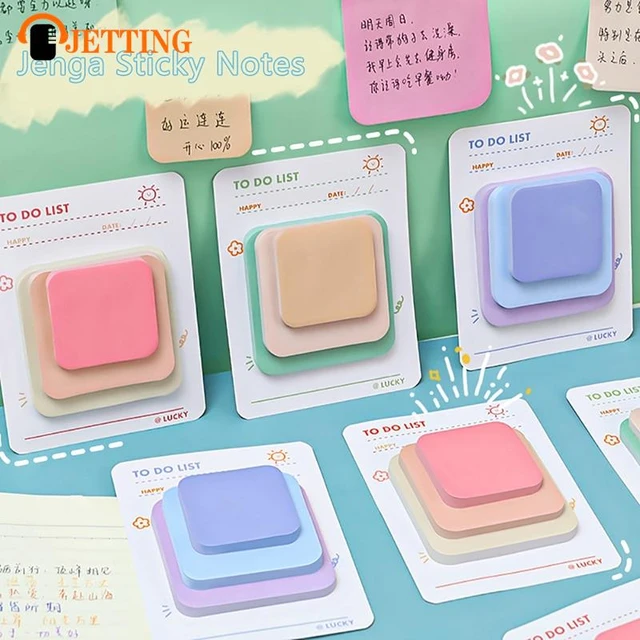 90 Sheets Cute Notepad Sticky Notes School Students Office Stationery Memo  Pad Student Planner Note Pad