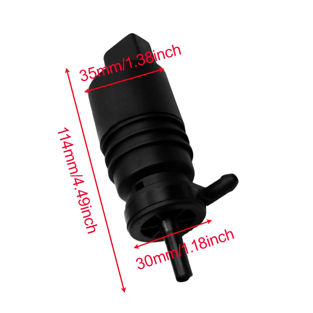 2 Pins Windshield Washer Pump for Audi A6 Quattro 1998-2017 67128362154 67127302588 1J5955651 67127302589 3