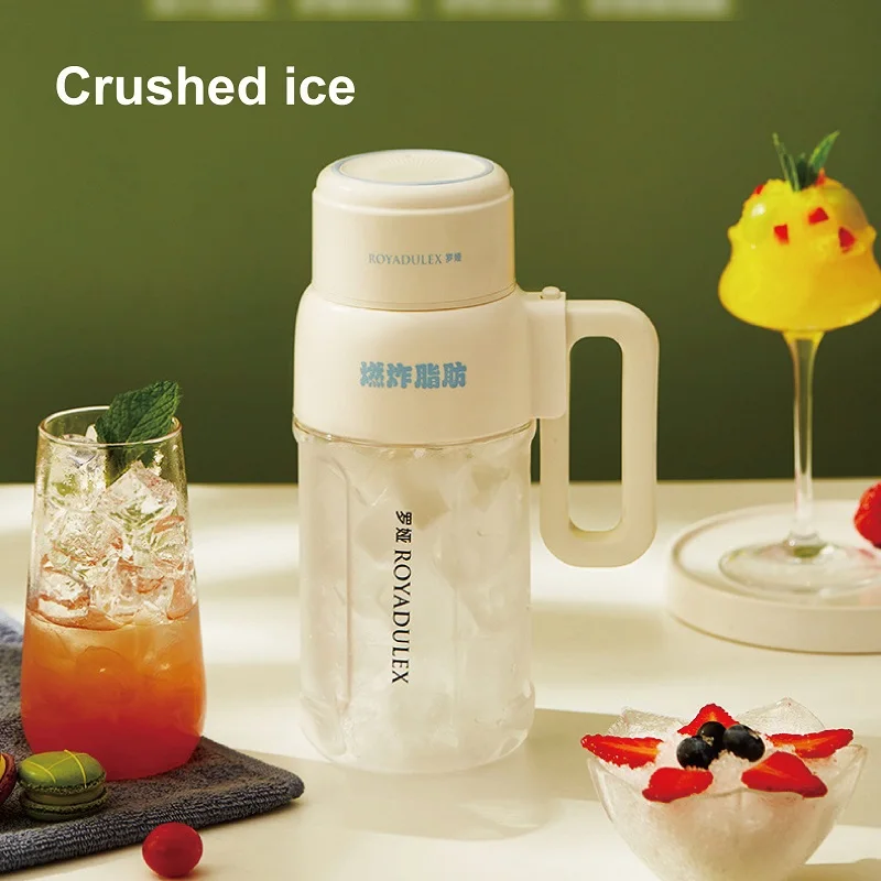 1000ml Electric Juicer Multifunctional Wireless Juicer Cup Blender Portable Drinking Cup Milkshake Blender Juicer Home 1500mAh 5