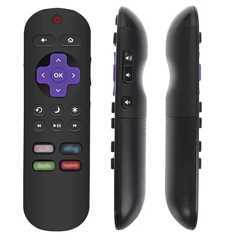 Sostituzione Abs Per Roku Tv 1/ 2/ 3/ 4 Lt Hd Xd Xs Express/+/Premiere/+/Ultra Tv Smart Tv Control Remoto Universale