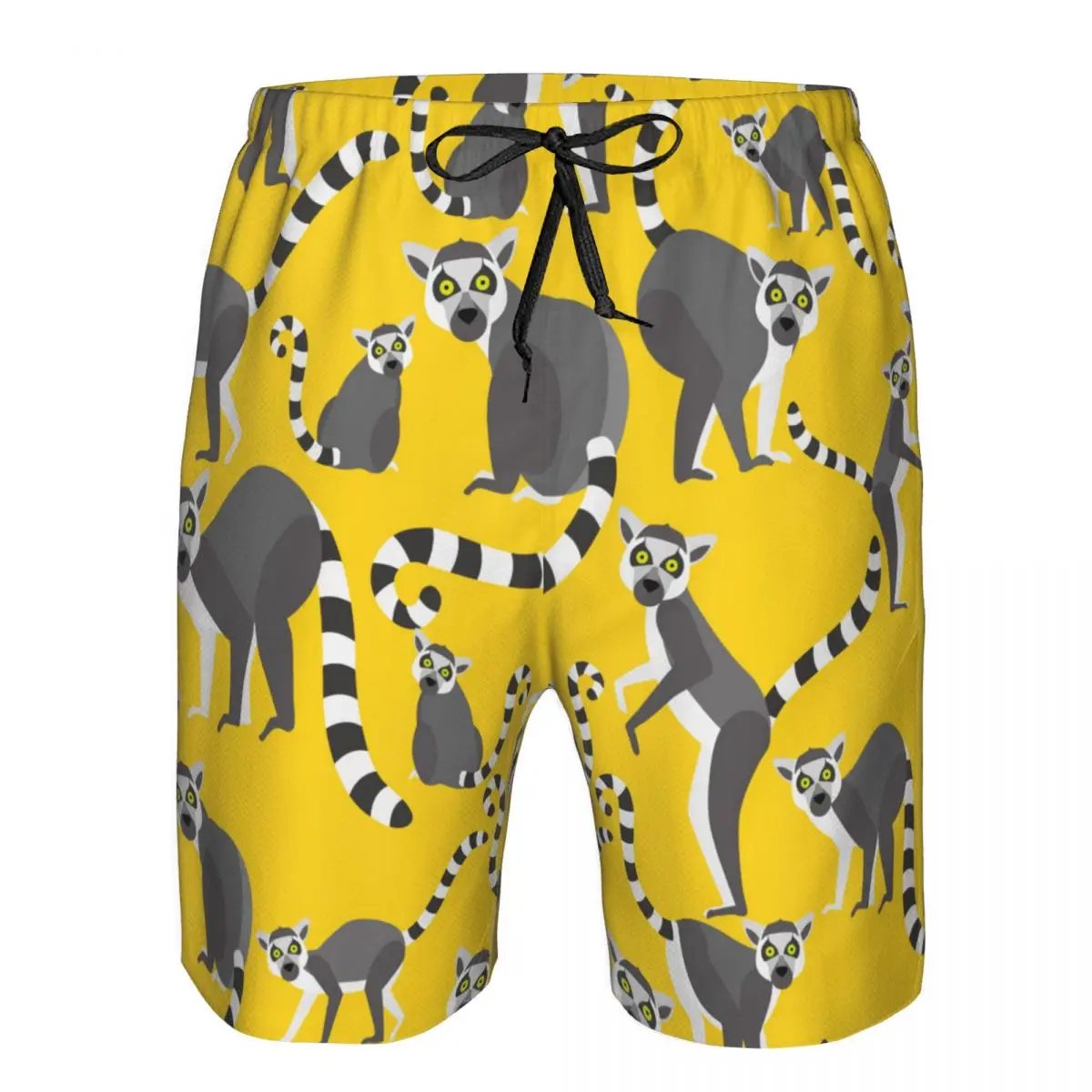 

Mens Swimwear Swim Short Trunk Lemurs Of Madagascar Beach Board Shorts Swimming Surffing shorts