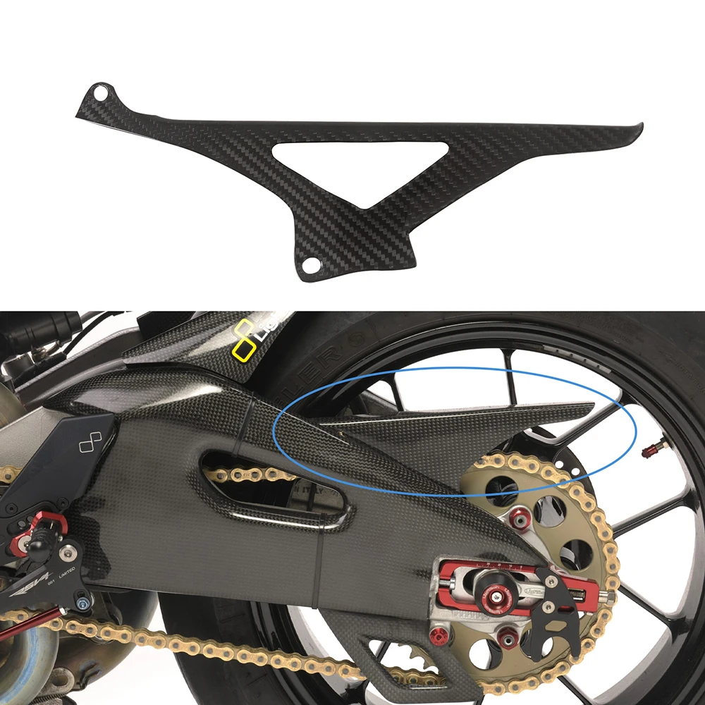 

Верхняя цепь для мотоцикла из углеродного волокна для Aprilia RSV4 2009 2010 2011 Tuono V4 2011-2019