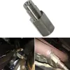 Oxygen O2 Sensor spacer Adapter Check Engine Light 1PCS M18 x 1.5 Mounting Fitting 304 Stainless Steel Bung Accessories Straight 3