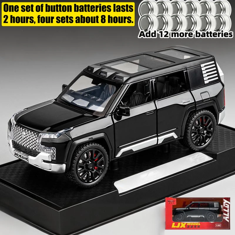 Diecast Alloy Model Car with Sound and Light - Classic Display Collectible Ornaments, Birthday Gift