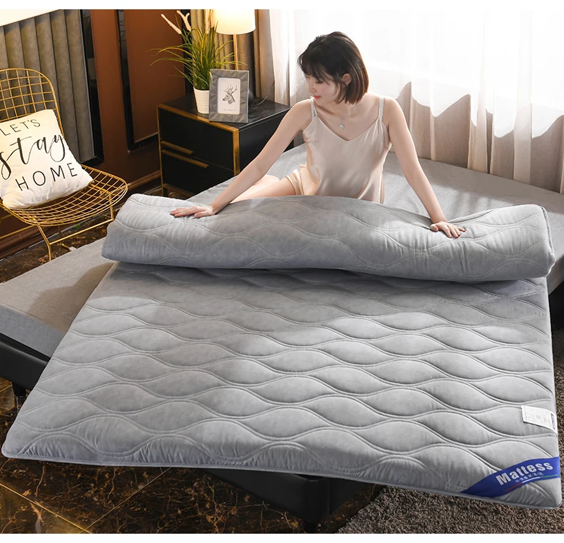 Description Picture 5 of itemNew High quality Tatami Mattress Folding floor mat Home bedroom Soft Comfortable Mattress Safety Cotton Material Mattresses
