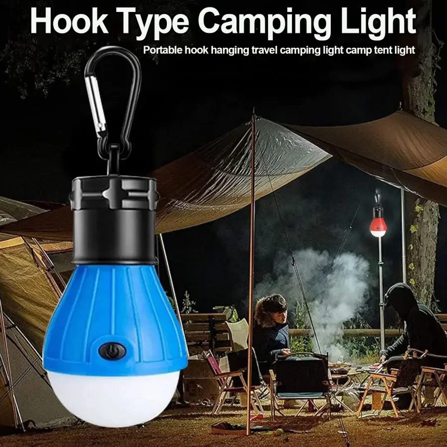 Portable Camping Light Tent Lamp Super Bright Lantern Bulb Emergency Lights Camping Accessories For Backpacking Hiking camping light