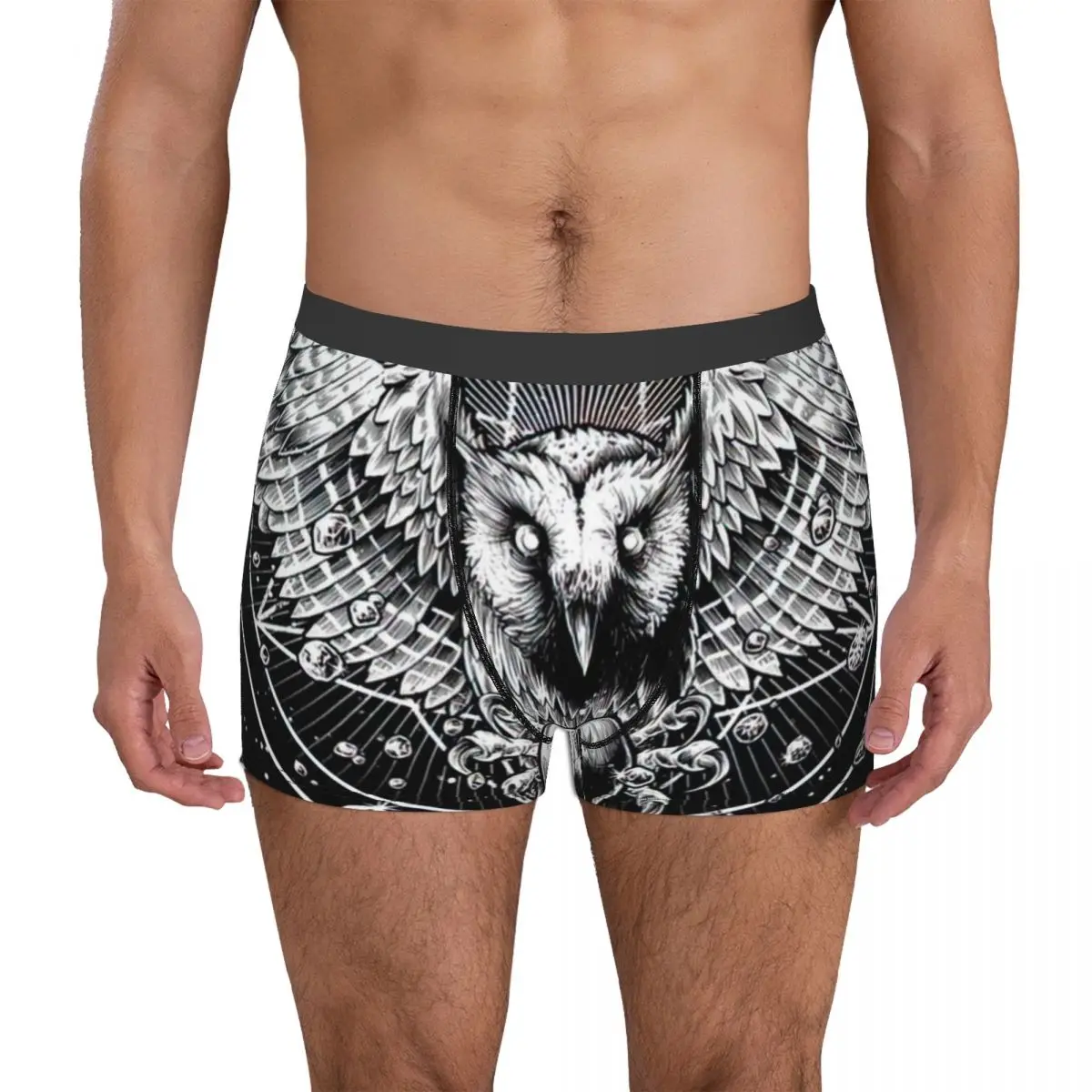 Arte Heavy Metal Rock Underpants Cotton Panties Men's Underwear Ventilate Shorts