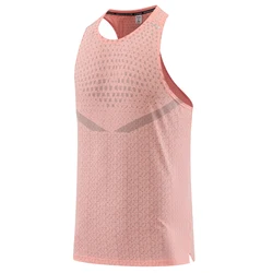 Men's Quick - Dry Mesh Breathable Gym Vest - Summer Cool Beach Travel Undershirt & Basketball Training Tank - M (Lightorange)