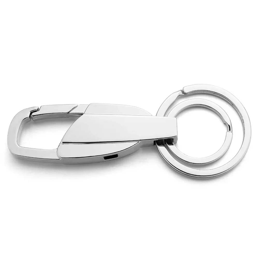 Dormon Custom Lettering Keychains Steel Keyrings Metal Engrave Name Customized Logo Key Chain for Car Women Men Gift K372