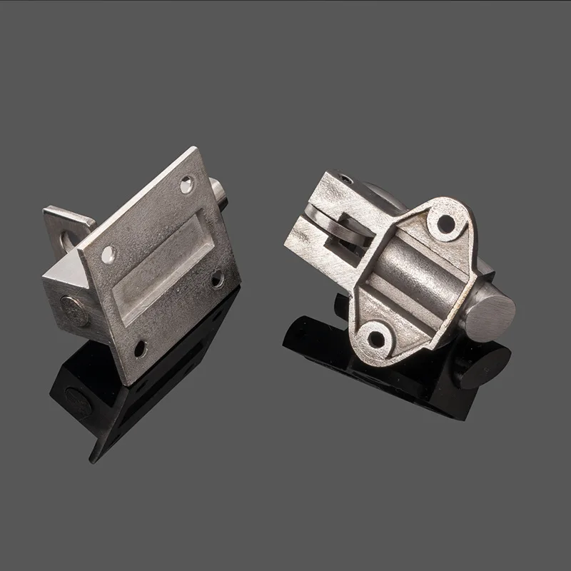 Door Latch 201 Stainless Steel Self-closing Automatic Latch/Bolt Balcony Door Window Intermediate Spring Bolt Door Hardware