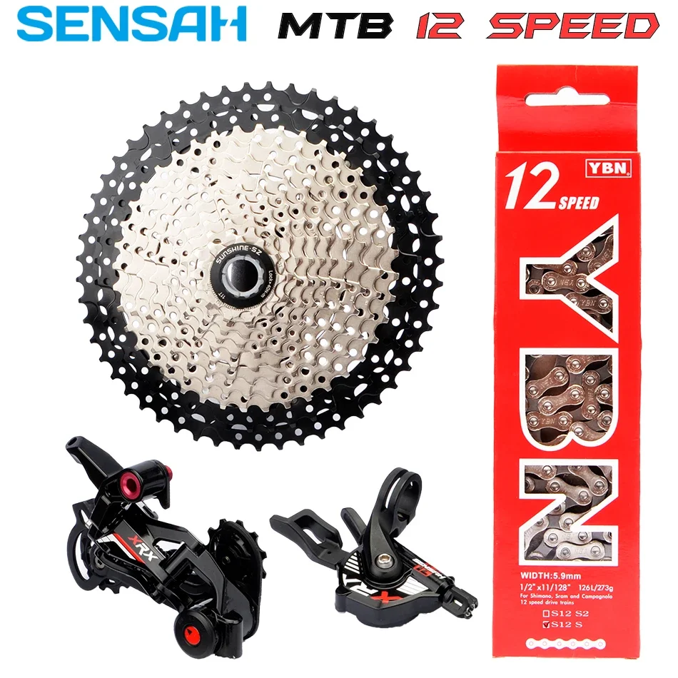 

SENSAH bicycle derailleur 12 speed shifter pulley mountain bike components Rear Derailleur bicycle chains XRX