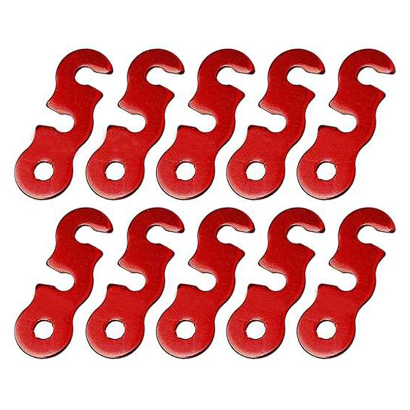 

10 шт., Сверхлегкий натяжитель троса из алюминиевого сплава