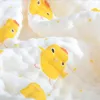 Kids Muslin Cotton Sleeping Blanket Bath Towel 110x110cm Strong Water Absorption 6 Layers Baby Breathable Bedding Muslin Blanket 6