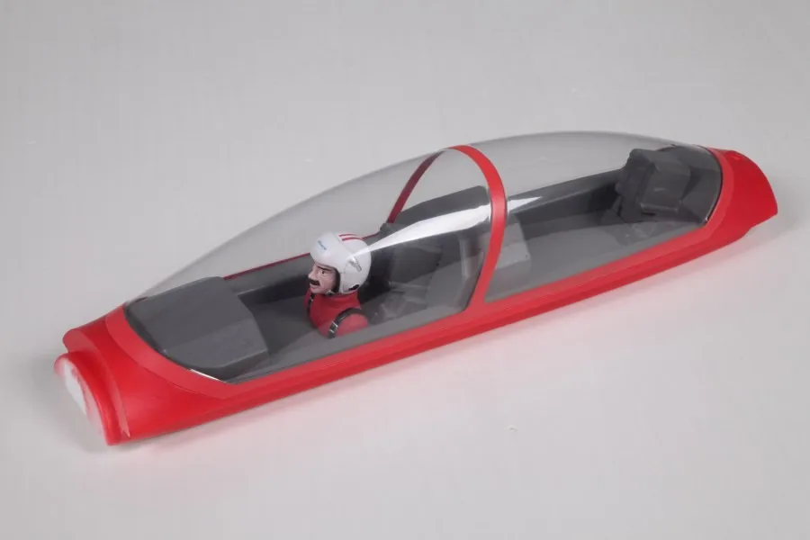 

FMS 1100mm 1.1m PC21 PC-21 Pilatus Canopy Set with Pilot RC Airplane Model Plane Spare Parts FMSPP104