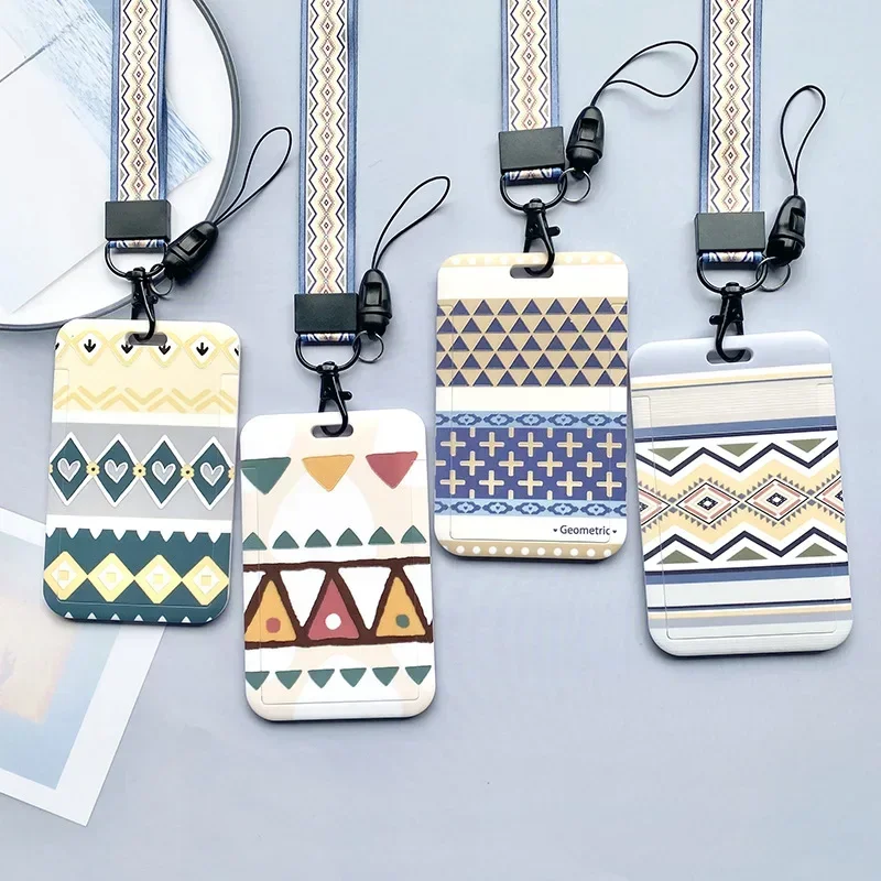 Card Holder Credit Card Holder ID Card Holder ID Card Case 1pc Students ID Credit Cards Covers Teenagers Bus Card Holder with Lanyard Hand Rope Visit Door Badge Cards Protective Cover