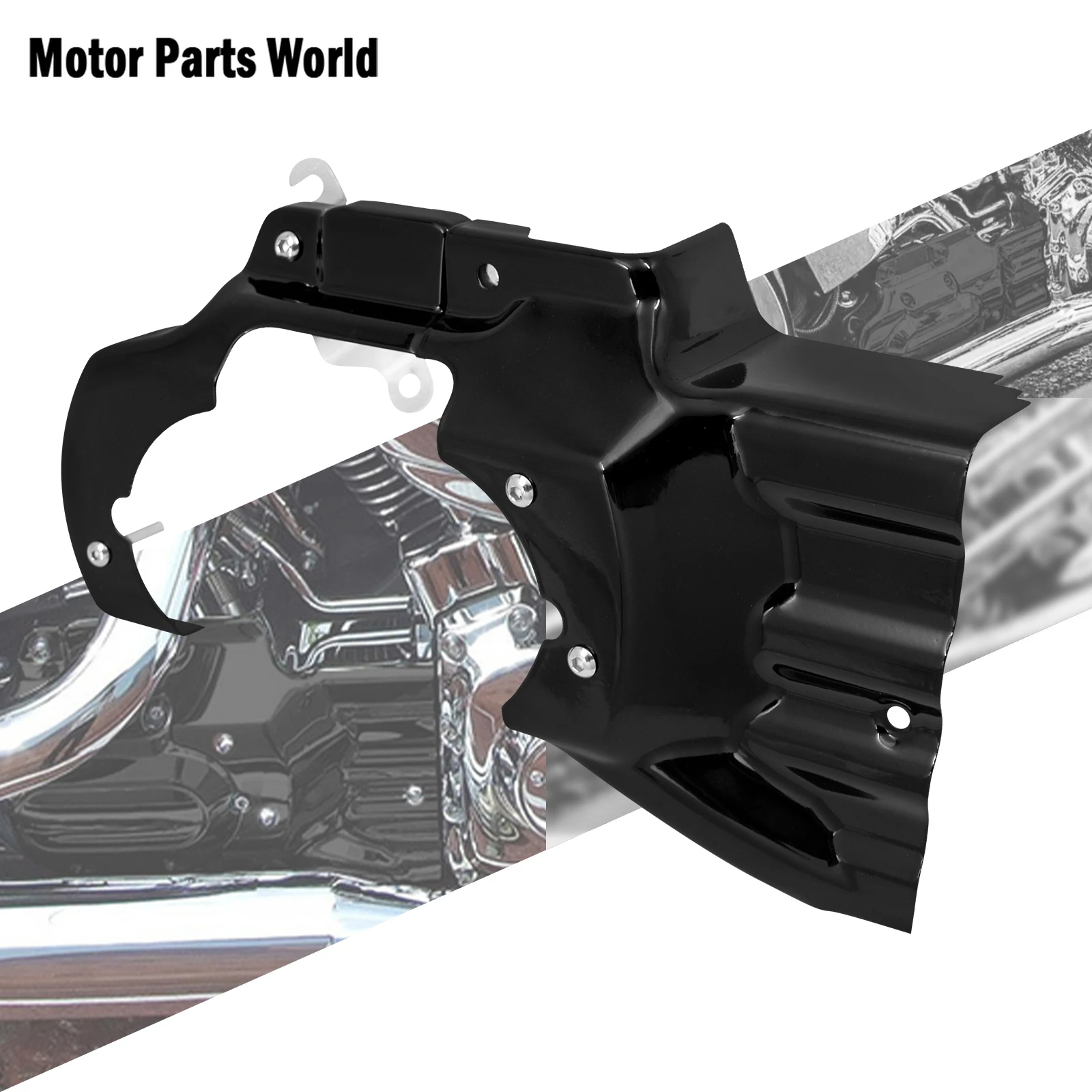 

Engine Transmission Interface Cover For Harley Softail Deluxe FXSTD Heritage Fat Boy FLSTF 2007-2017 Motorcycle Interface Cover