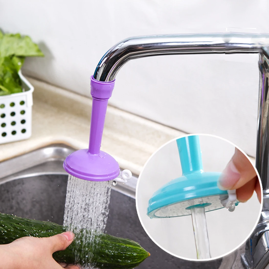 

Newly Adjustable Bathroom Faucet Sprayers Tap Filter Nozzle Faucet Regulator Creative Water Saving Kitchen Accessories