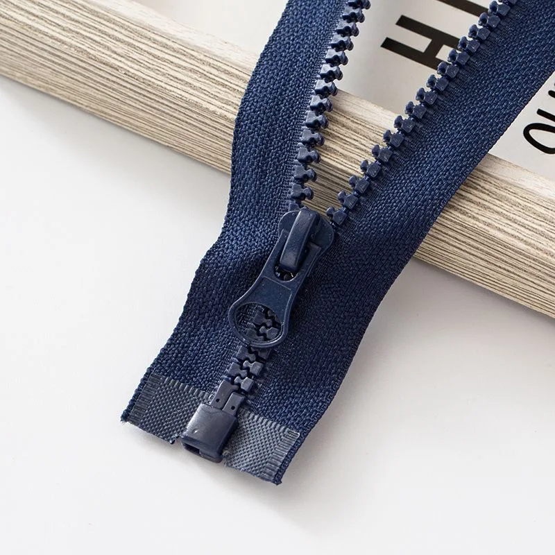 Resin Open-End Zipper for Garment Sewing and Accessories