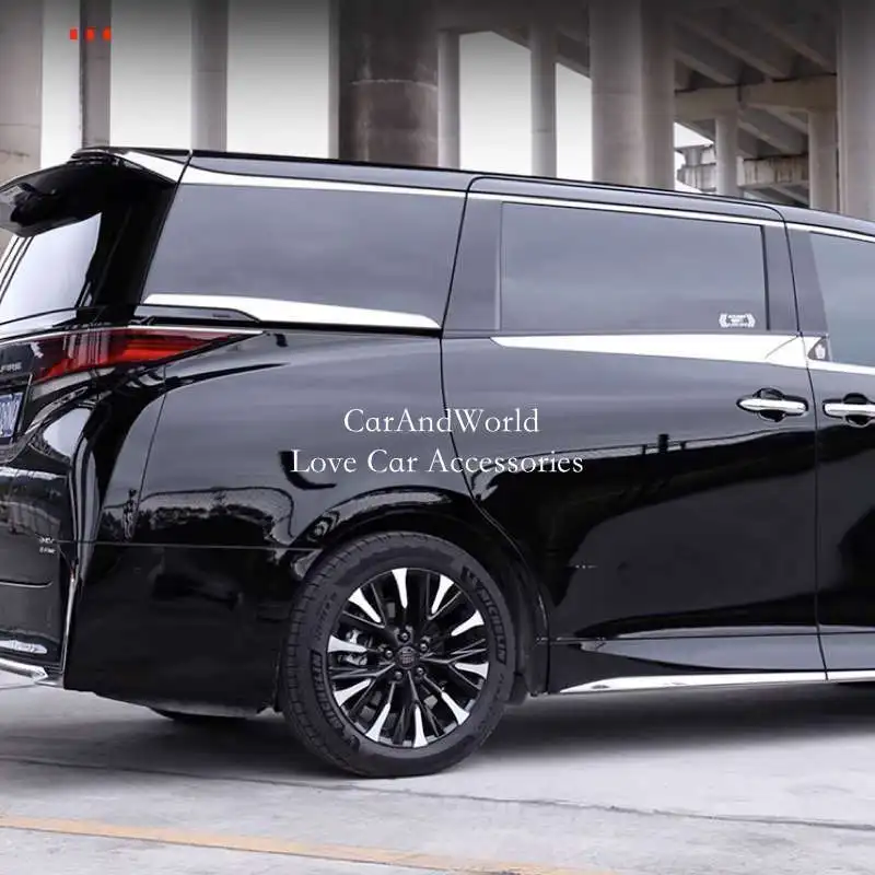 

Для Toyota Alphard Vellfire 40 серия 2023 2024 Автомобильная фотозащита корпуса двери обрезанная крышка хромированные формовочные аксессуары