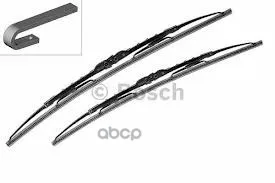 K-t wiper blades twin 601. 570/400mm Bosch art 3397118304 renovation completeness technique vehicle spare fuel update motion | Автомобили