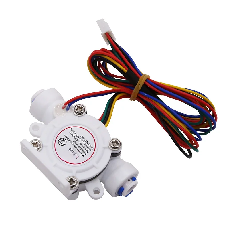 Water Flow Sensor 2 Points 3 Tube Hall TDS Temperature Flow Three-in-one Wide Application