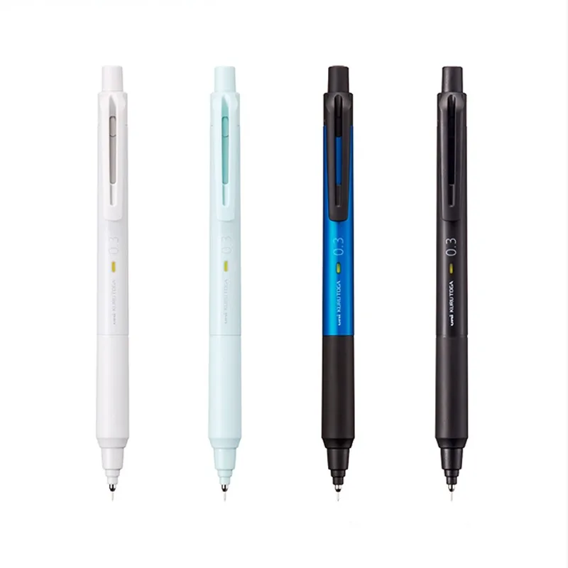 Uni Black Technology Mechanical Pencil M3/5-KS 0.3/0.5mm upgraded KURU TOGA Lead Rotation lapiseira profissional Writing Drawing 6