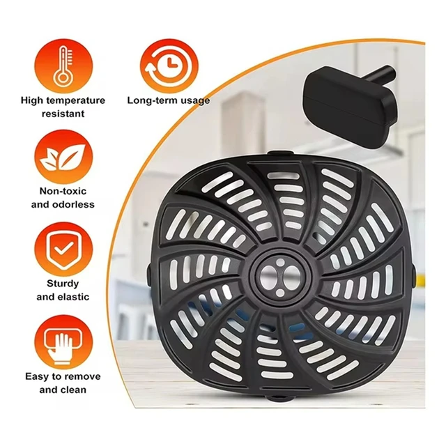 Paraurti In Silicone Per Friggitrice Ad Aria - Set Di 4, Antigraffio