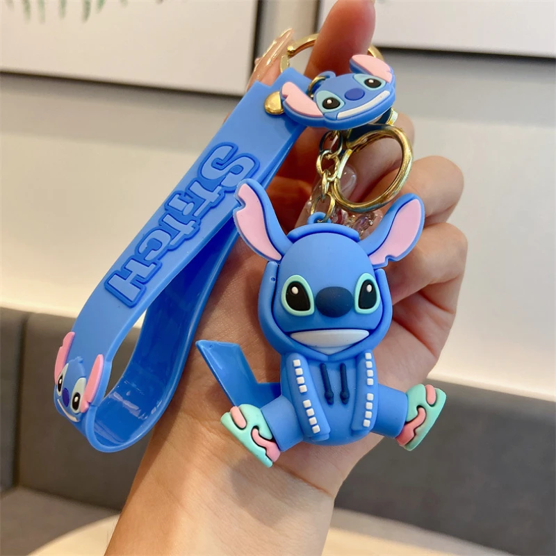 Support porte Téléphone Stitch Disney Store plastique bleu 17 cm
