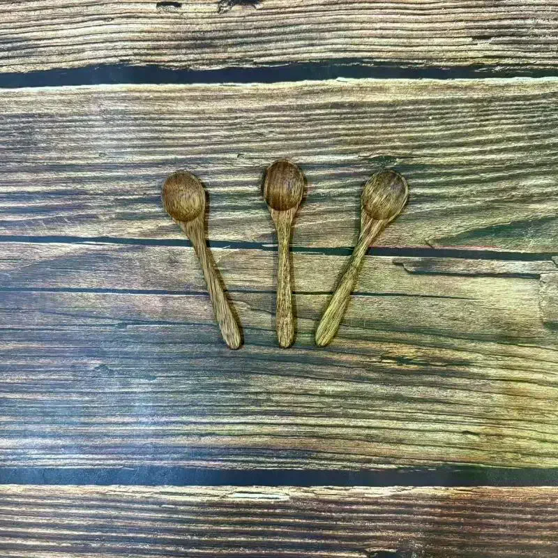 Vaisselle de cuisine, ustensile de cuisine rond en bois, cuillères à soupe antiadhésives à Long manche en bambou naturel, cuillères à sucre, thé et miel 1 Vaisselle de cuisine, ustensile de cuisine rond en bois, cuillères à soupe antiadhésives à Long manche en bambou naturel, cuillères à sucre, thé et miel 1