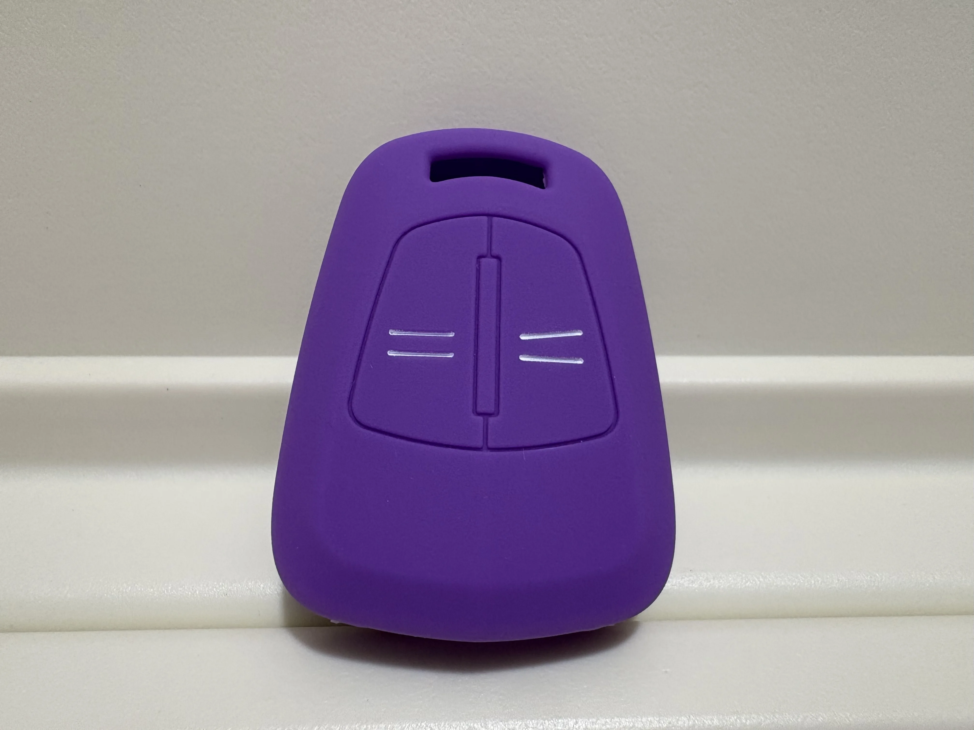 Premium Silicone Car Key Cover - 2 Button Remote Key Shell in Stylish Design