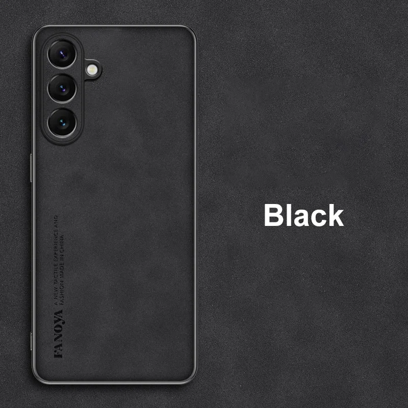 Luxury PU Leather Phone Case with Silicone Full Protection and Back Cover