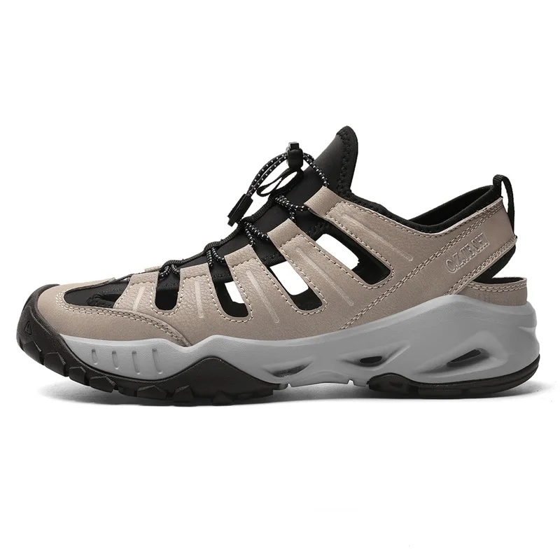 O.Z.TESHI men wading shoes water outdoor hiking ariver tracing shoes  upstream lightweight breathable fishing beach Sandals shoes - AliExpress  201768104