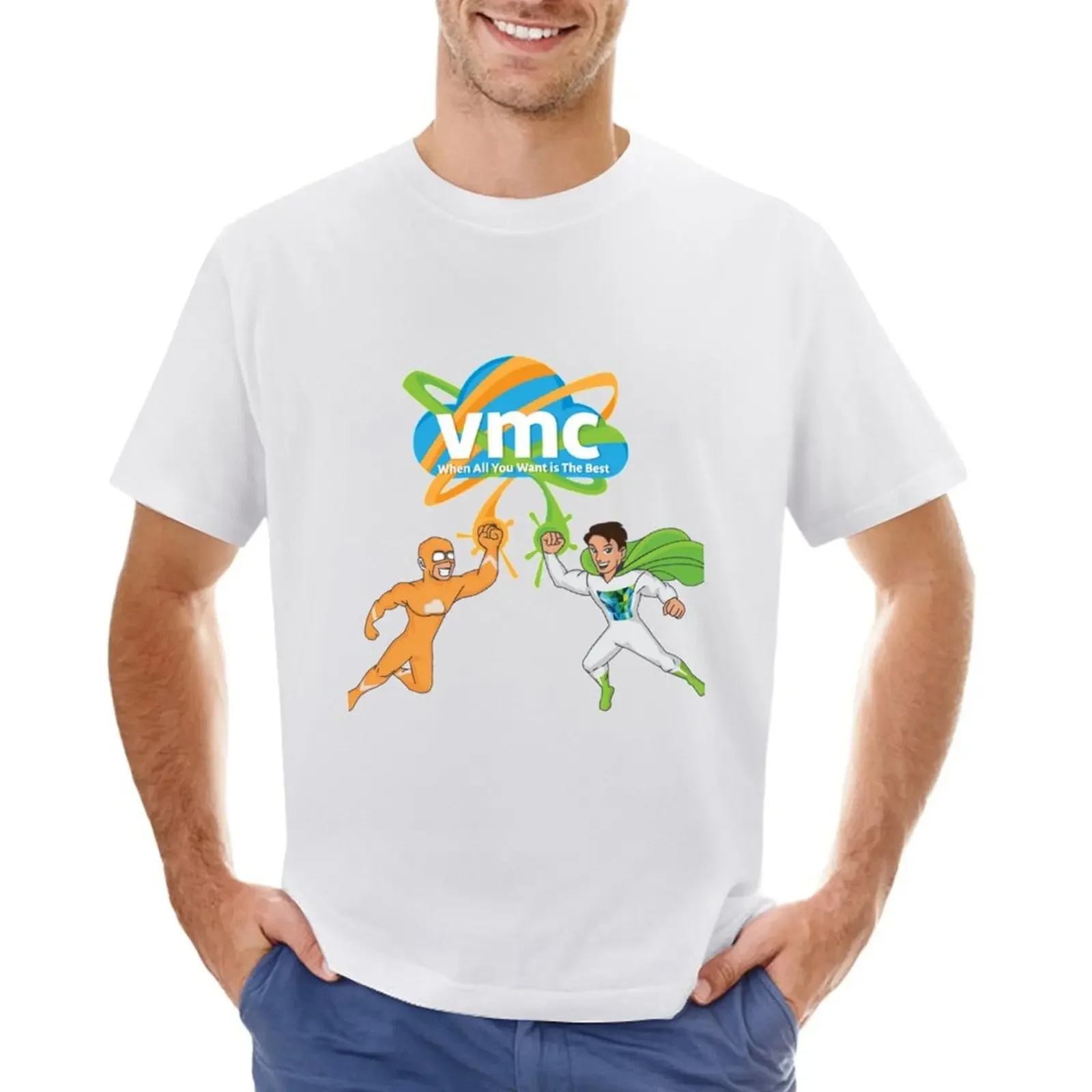 Vmware Aws Vmc T-Shirt Summer Top Heavyweights Magliette Grafiche Da Uomo